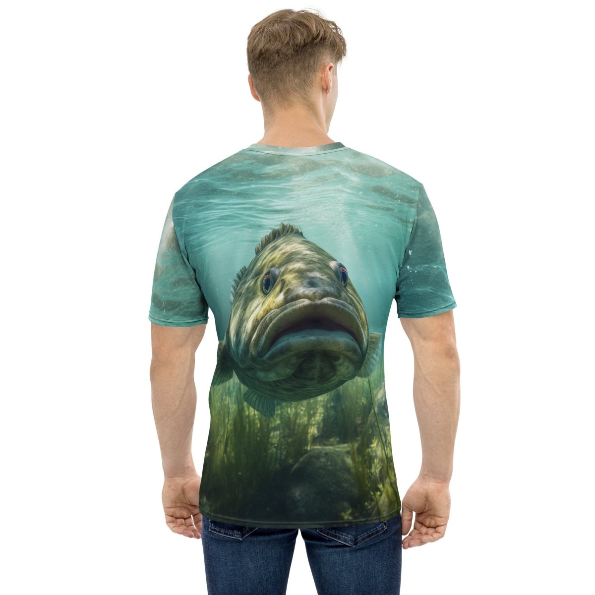 All - Over Print Bass Fishing T - Shirt 2 (men) - M - AI Store