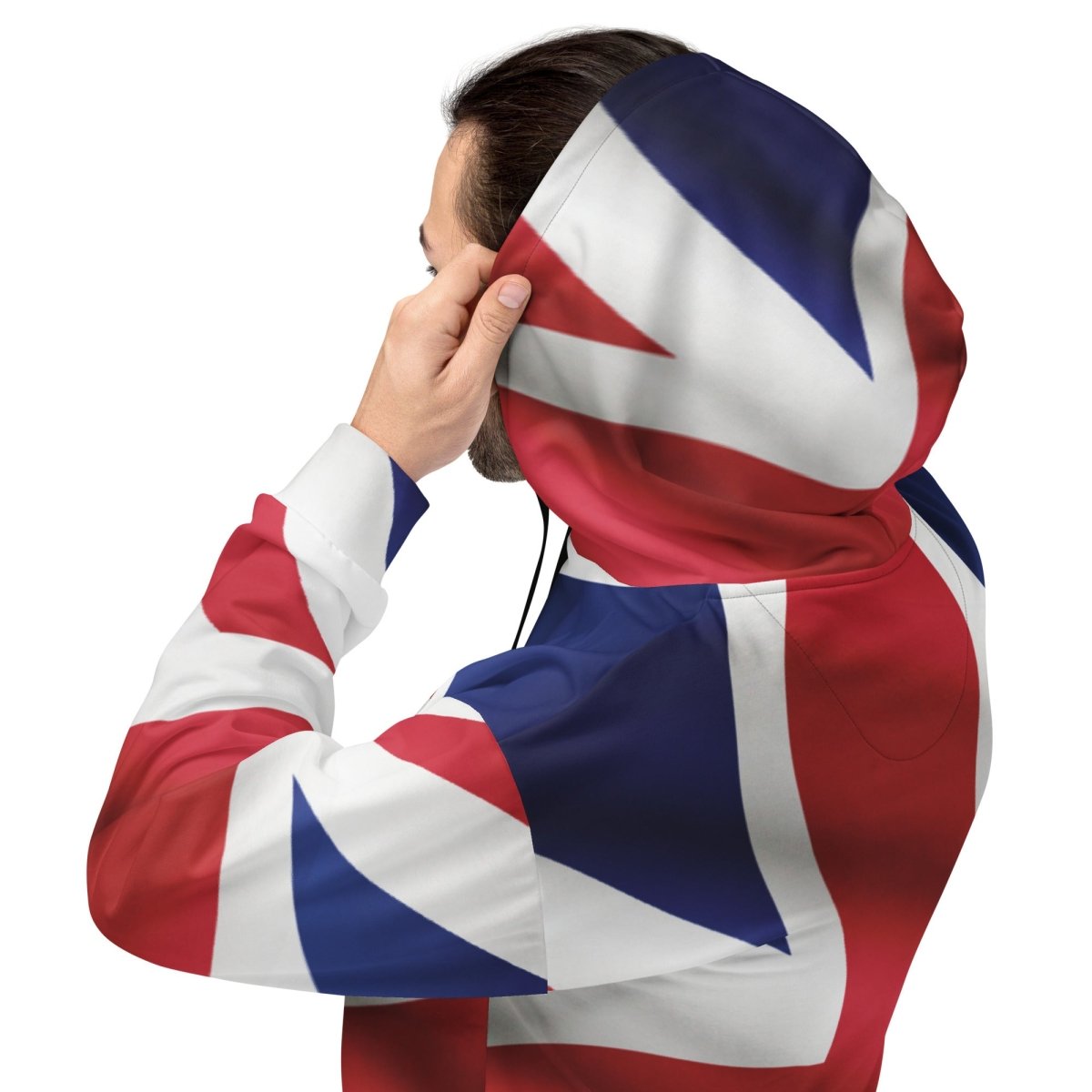 All - Over Print British Flag Hoodie (unisex) - 2XS - AI Store