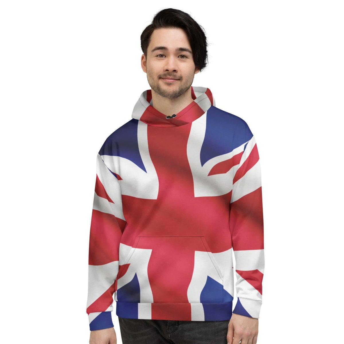 All - Over Print British Flag Hoodie (unisex) - 2XS - AI Store