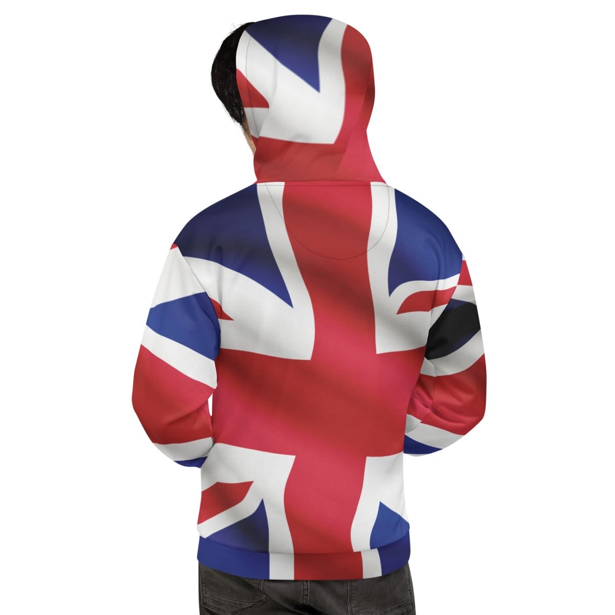 All - Over Print British Flag Hoodie (unisex) - 2XS - AI Store