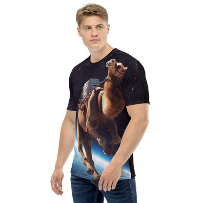 All - Over Print Camel Floating in Space T - Shirt (men) - M - AI Store