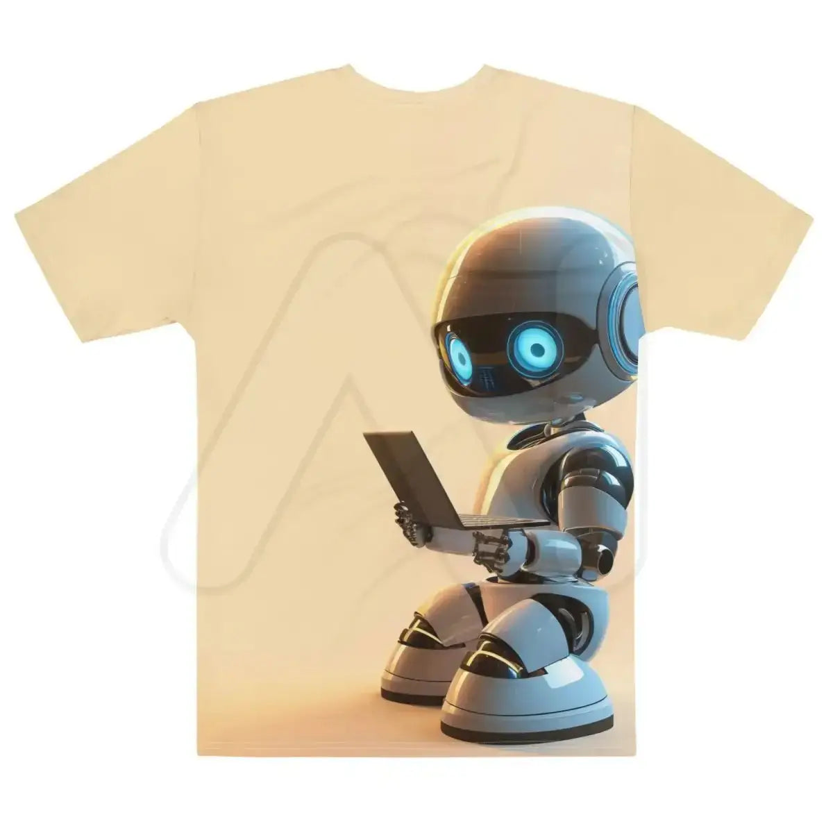 All-Over Print Computers Robot Hero T-Shirt (men)