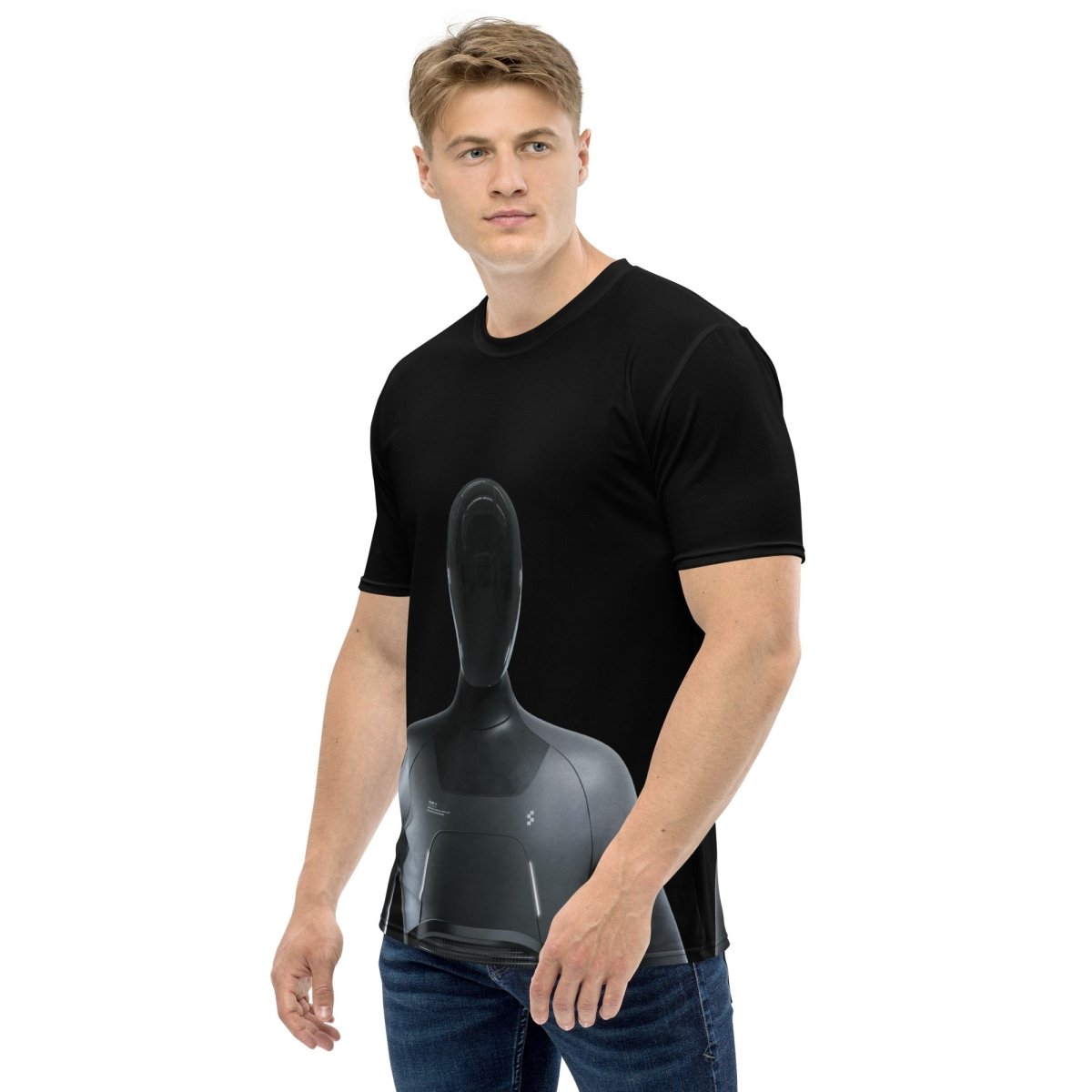 All - Over Print Figure AI Humanoid Robot T - Shirt (men) - M - AI Store