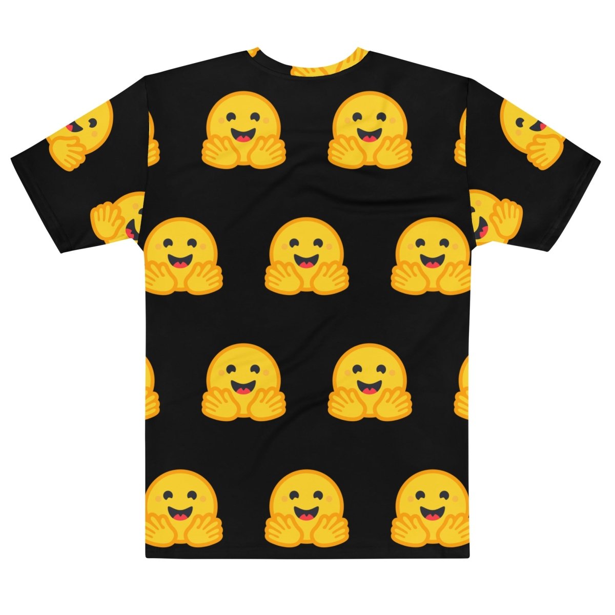 All - Over Print Hugging Face Icon T - Shirt (men) - M - AI Store