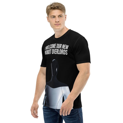 I Welcome Our New Robot Overlords Optimus T-Shirt (men)