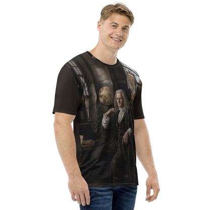 All - Over Print Isaac Newton T-Shirt (men) - XS - AI Store