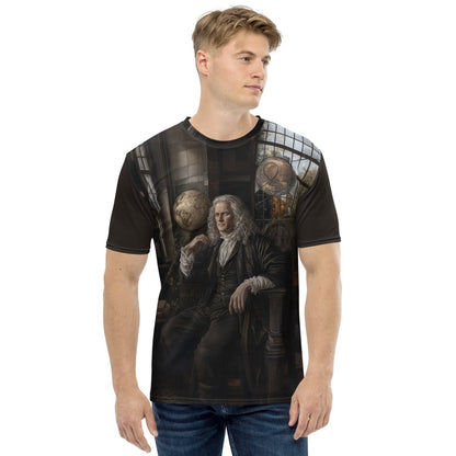 All - Over Print Isaac Newton T-Shirt (men) - XS - AI Store