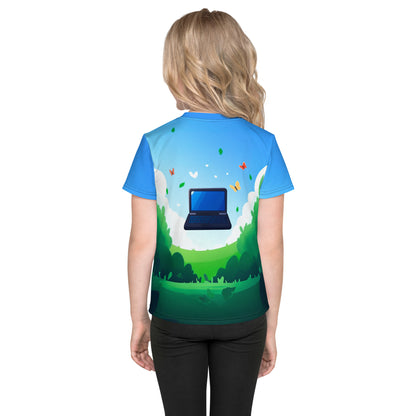 Floating Laptop T-Shirt (children)