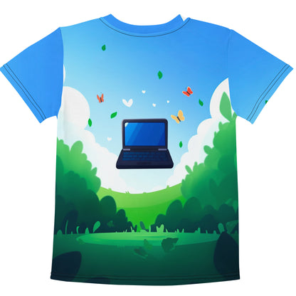 Floating Laptop T-Shirt (children)