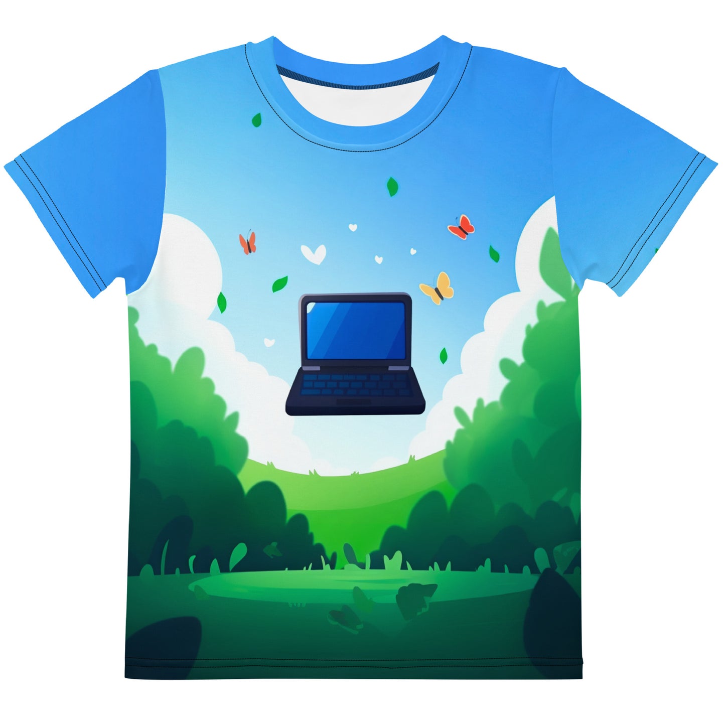 Floating Laptop T-Shirt (children)