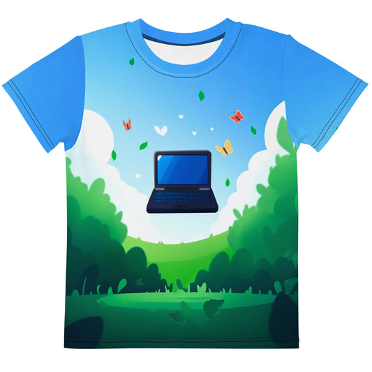 Floating Laptop T-Shirt (children)