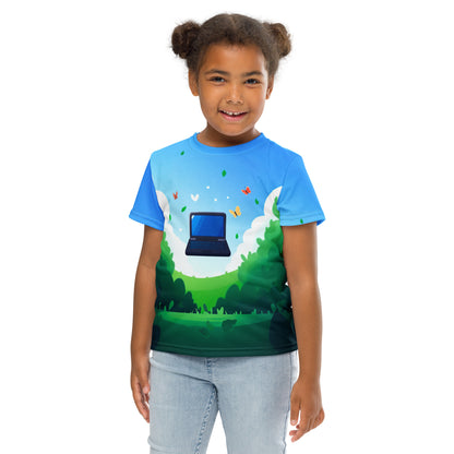 Floating Laptop T-Shirt (children)