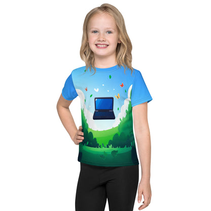 Floating Laptop T-Shirt (children)