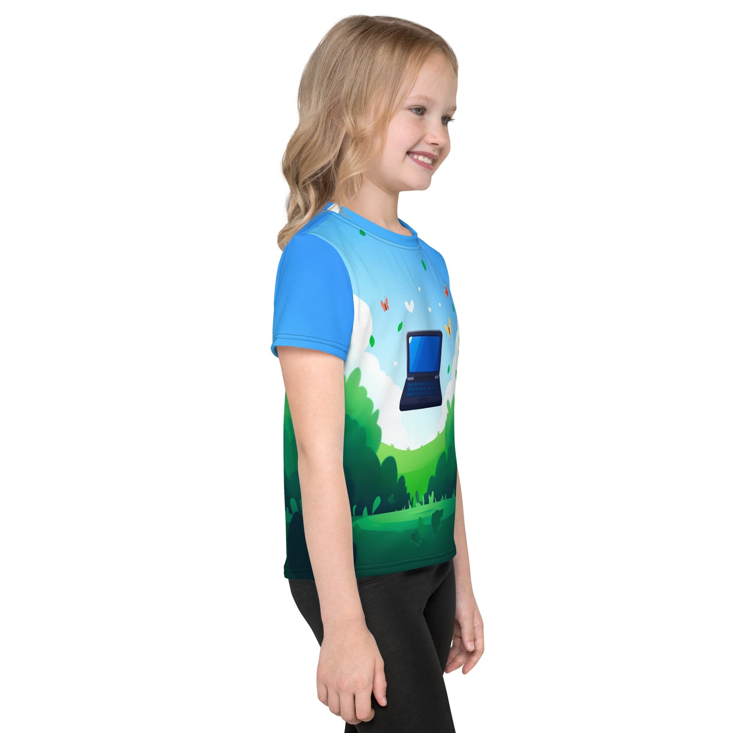 Floating Laptop T-Shirt (children)