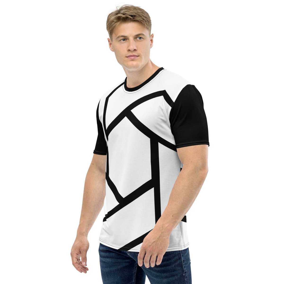 All - Over Print Large OpenAI Logo T-Shirt 2 (men) - M - AI Store