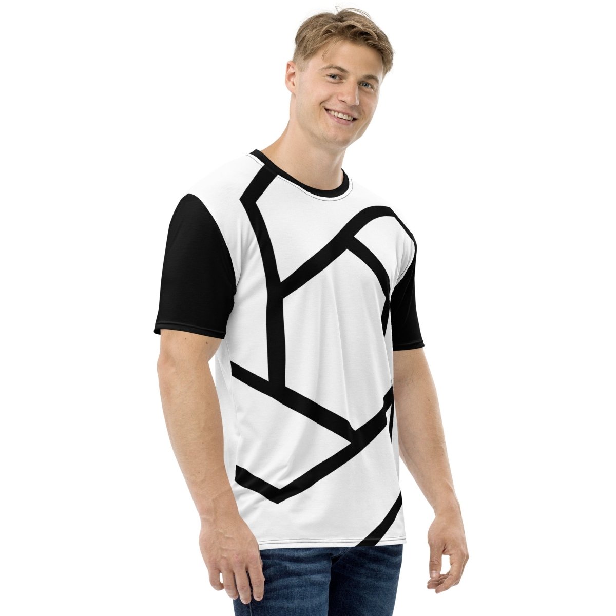 All - Over Print Large OpenAI Logo T-Shirt 2 (men) - M - AI Store