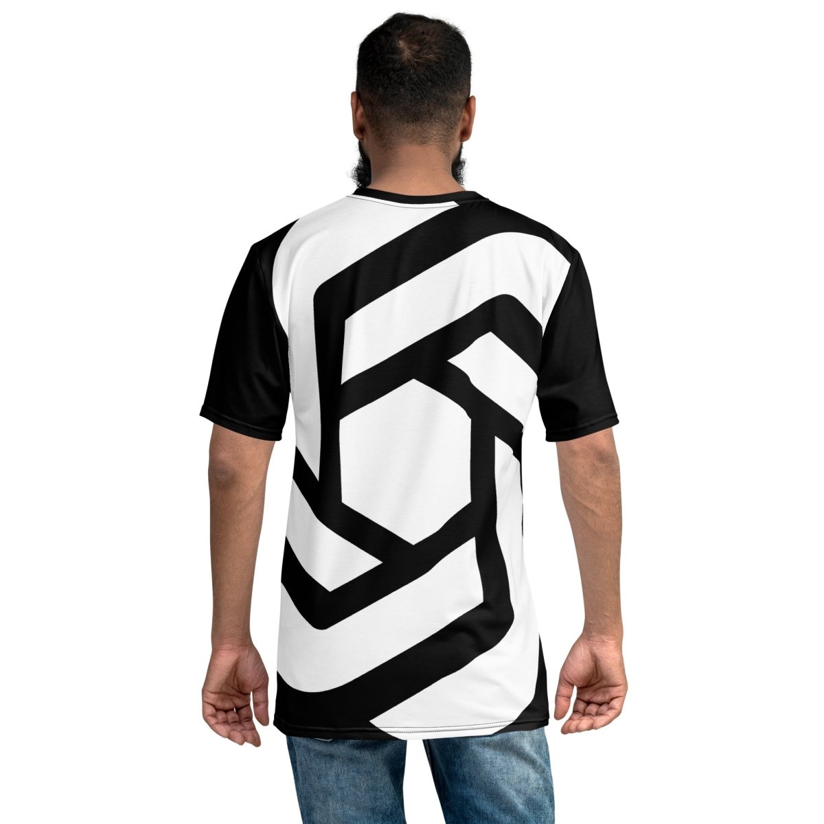 All - Over Print Large OpenAI Logo T-Shirt (men) - M - AI Store