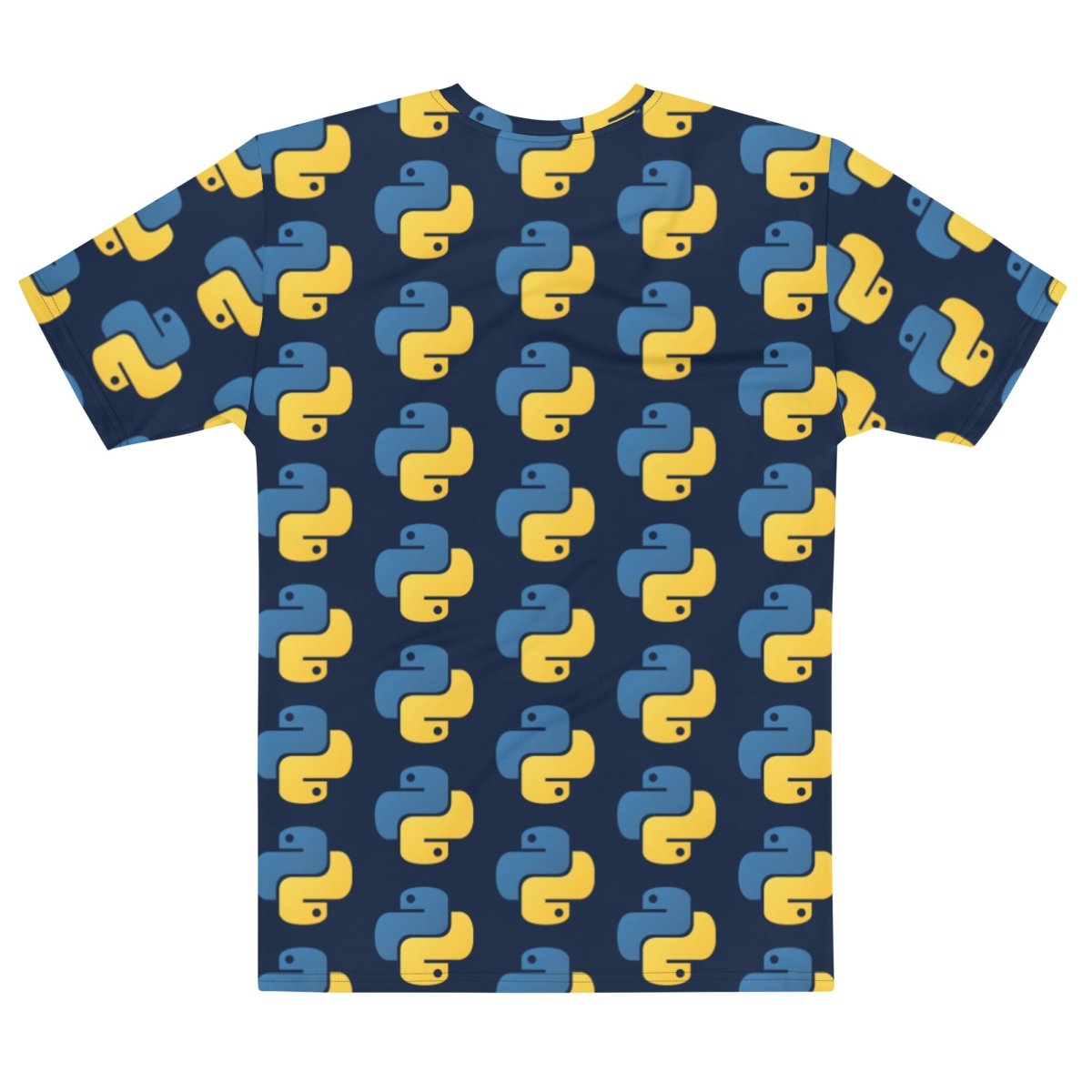 All - Over Print Navy Python Icon T - Shirt (men) - M - AI Store