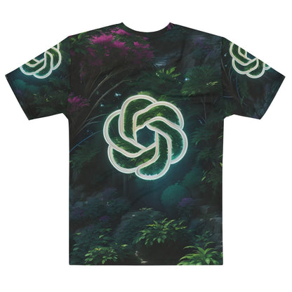 All - Over Print OpenAI Jungle Logo T - Shirt (men) - M - AI Store