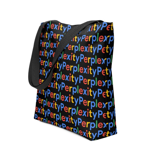 All - Over Print Perplexity Search Logos Tote Bag - AI Store