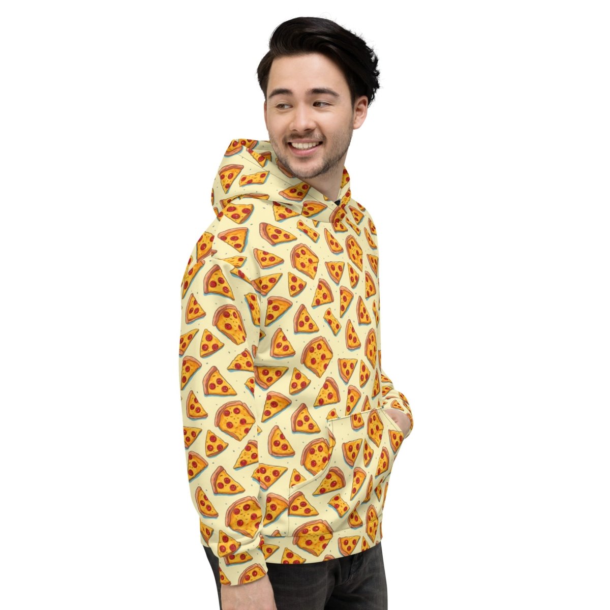 All - Over Print Pizza Slices Hoodie 1 (unisex) - M - AI Store