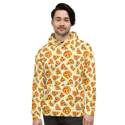 All - Over Print Pizza Slices Hoodie 1 (unisex) - M - AI Store