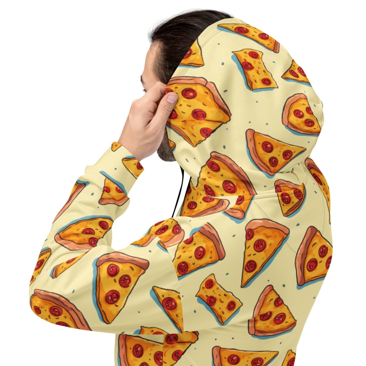 All - Over Print Pizza Slices Hoodie 2 (unisex) - M - AI Store