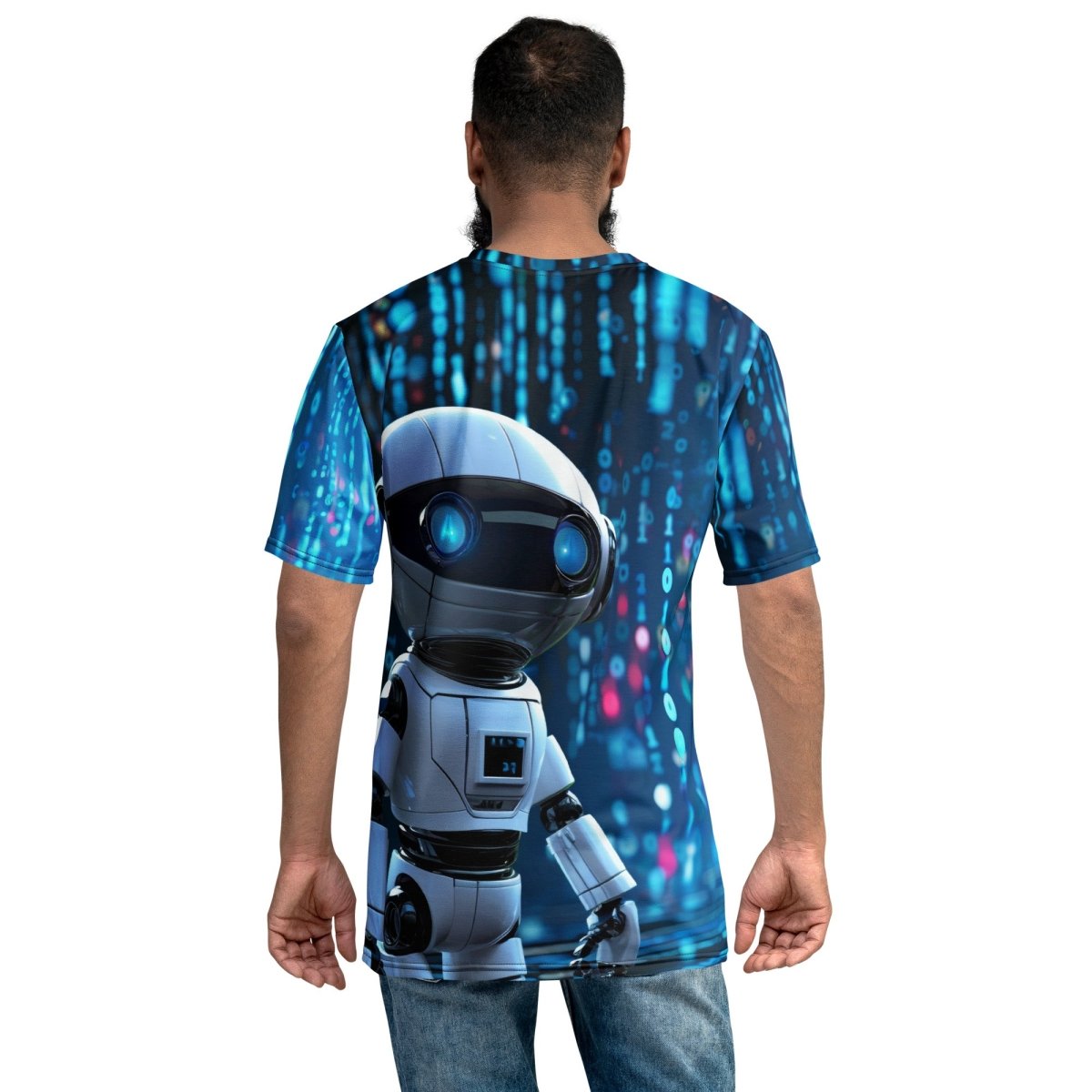 All - Over Print Programming Robot Hero T - Shirt (men) - M - AI Store