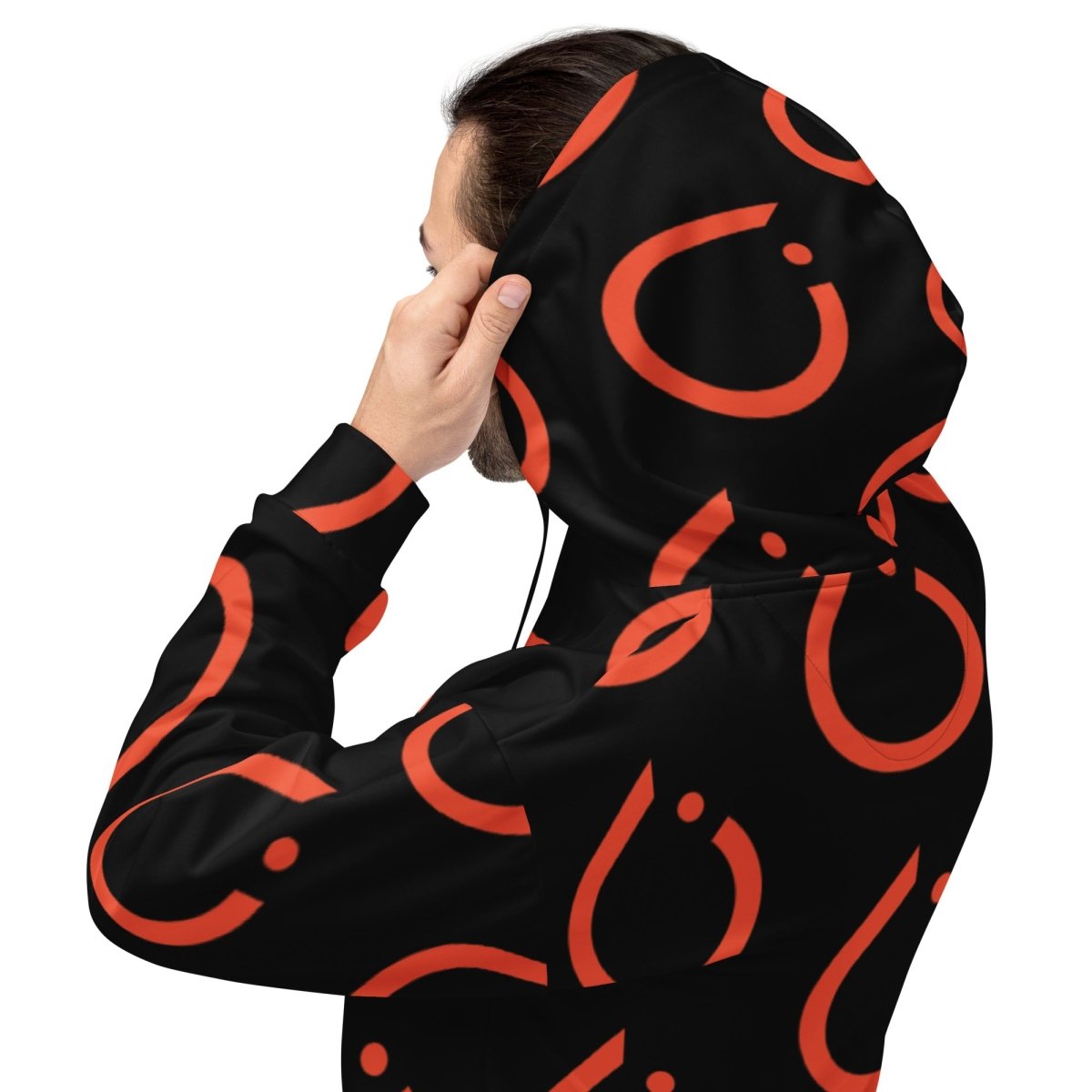 All-Over Print PyTorch Icon Hoodie (unisex) - AI Store