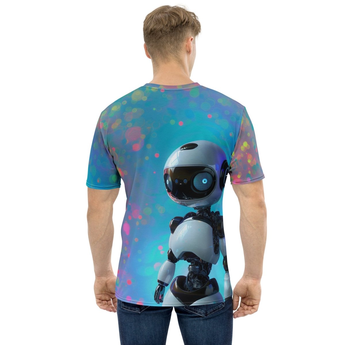 All - Over Print Social Robot Hero T - Shirt (men) - M - AI Store