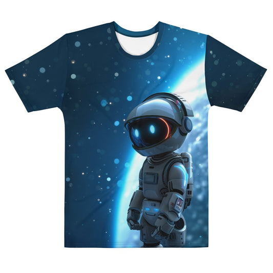 All - Over Print Space Robot Hero T - Shirt (men) - M - AI Store