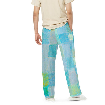 All - Over Print Structured Outputs API Wide - Leg Pants (unisex) - 2XS - AI Store