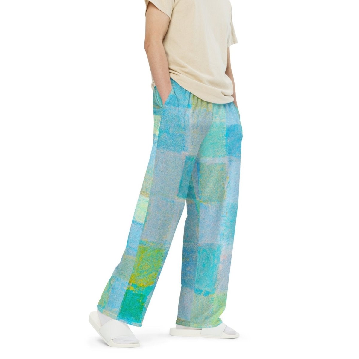 All - Over Print Structured Outputs API Wide - Leg Pants (unisex) - 2XS - AI Store