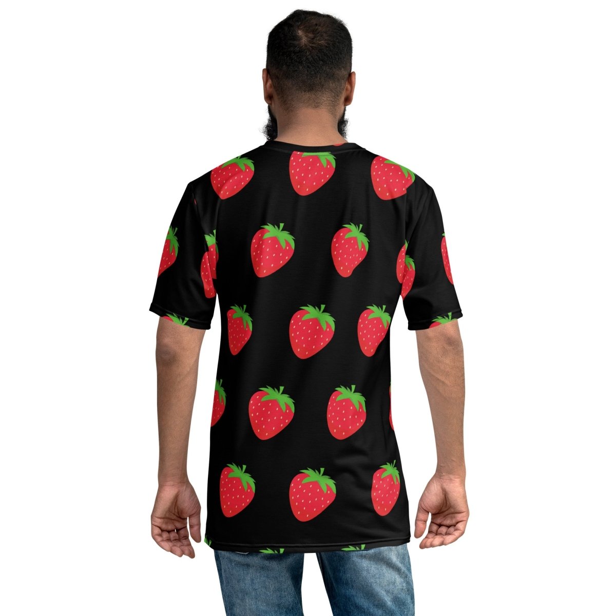 All - Over Print sus - column - r Strawberries T-Shirt (men) - XS - AI Store