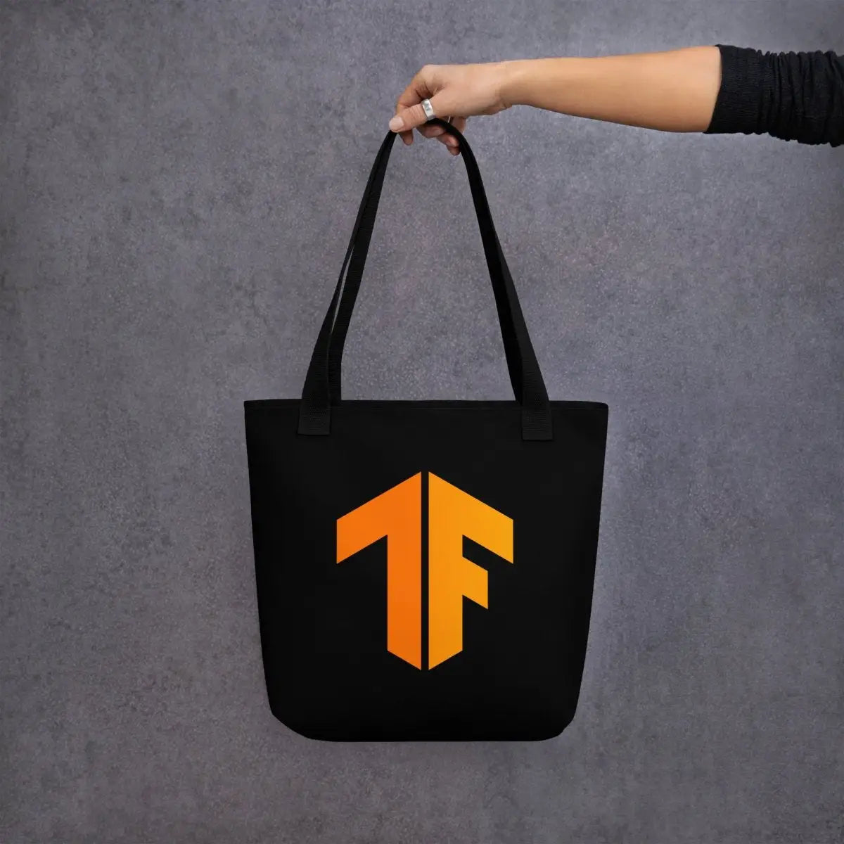 All-Over Print TensorFlow 2 Icon Tote Bag