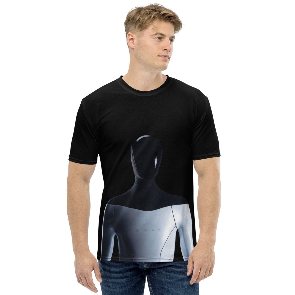 All - Over Print Tesla Optimus T-Shirt (men) - M - AI Store