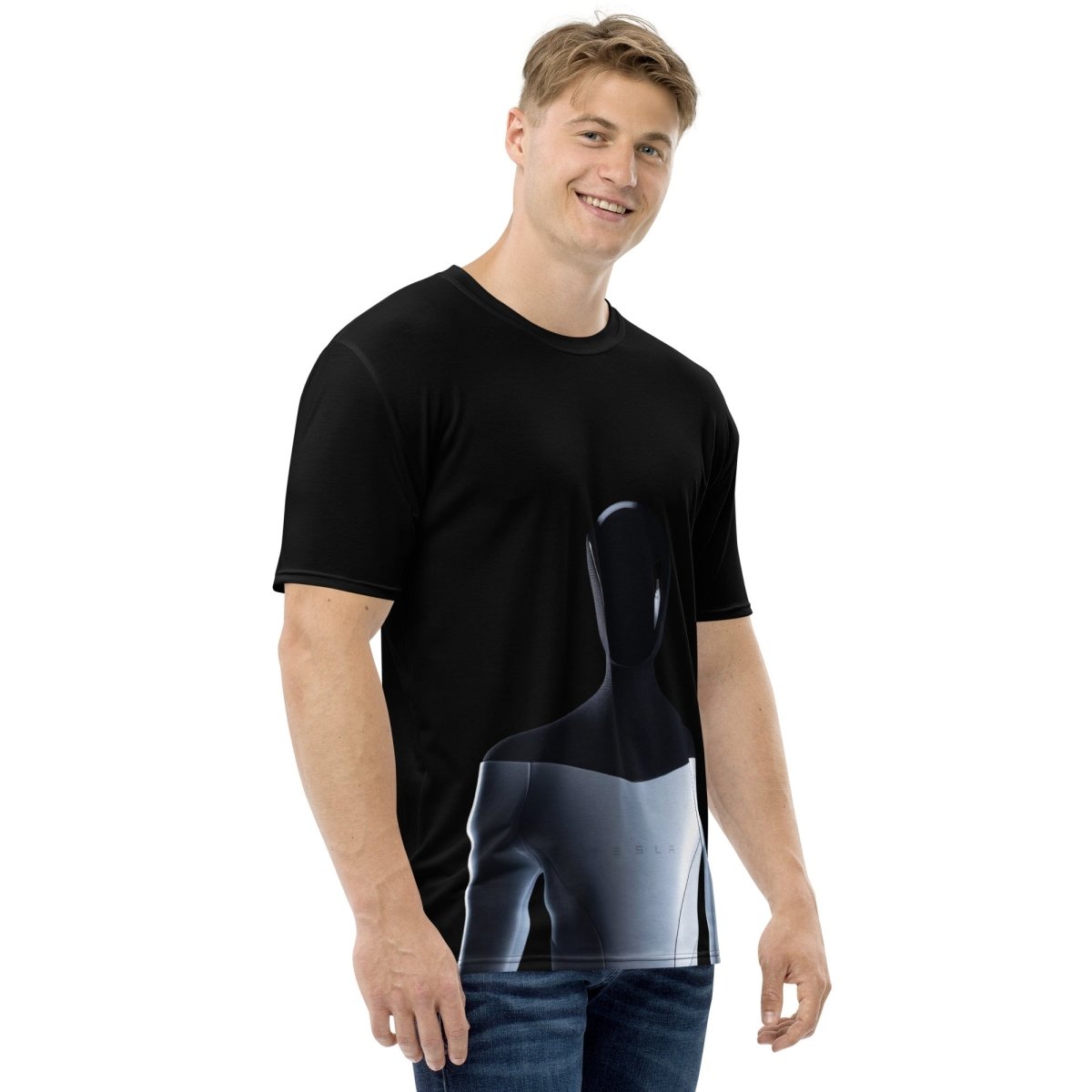 All - Over Print Tesla Optimus T-Shirt (men) - M - AI Store