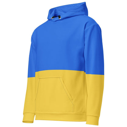 All - Over Print Ukrainian Flag Hoodie (unisex) - 2XS - AI Store