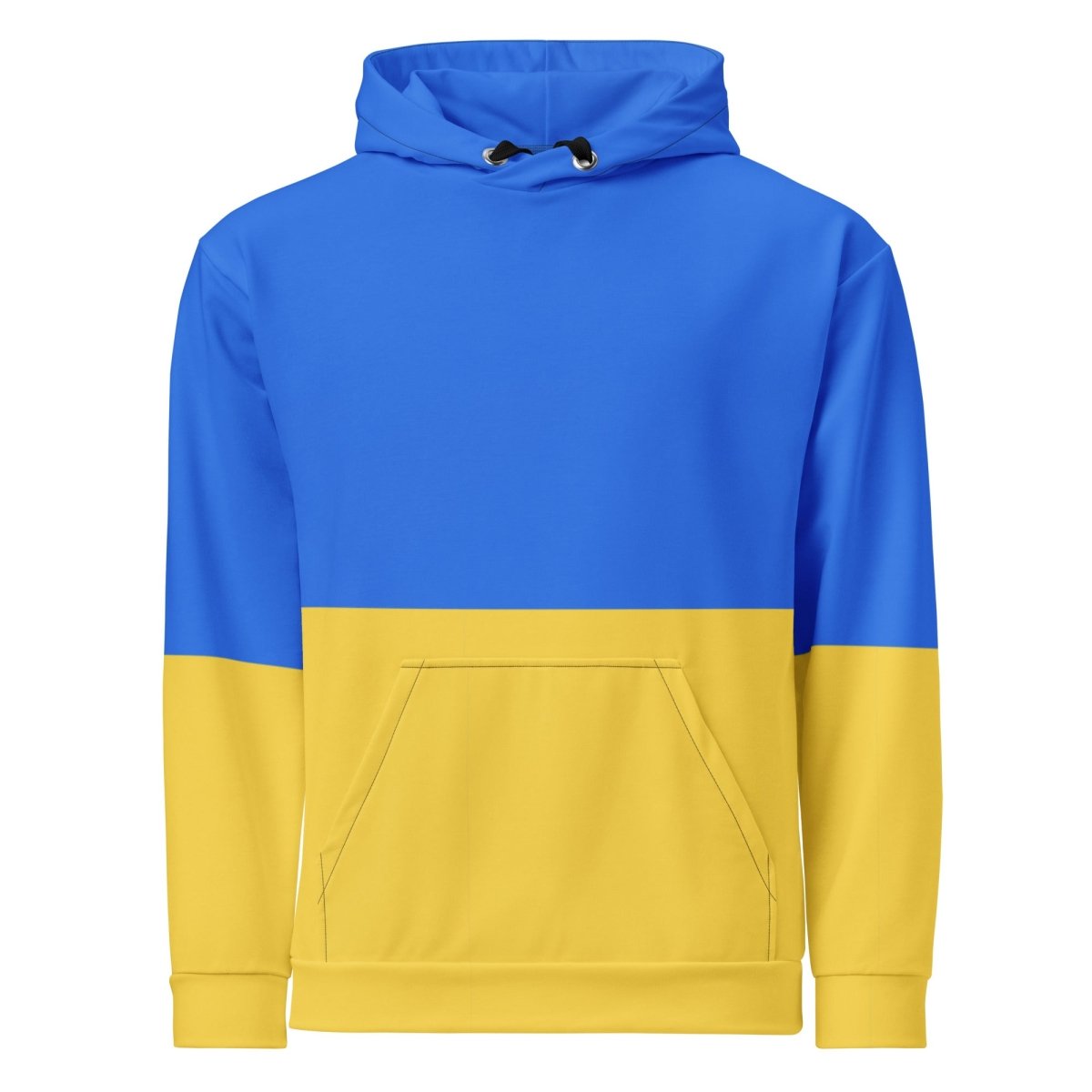 All - Over Print Ukrainian Flag Hoodie (unisex) - 2XS - AI Store