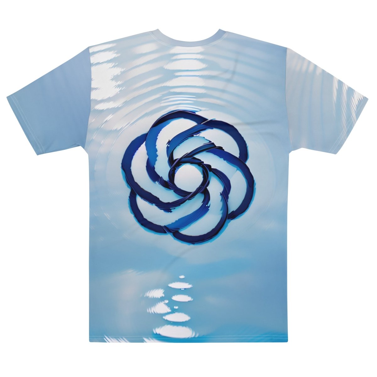 All - Over Print Watery OpenAI Logo T - Shirt (men) - M - AI Store