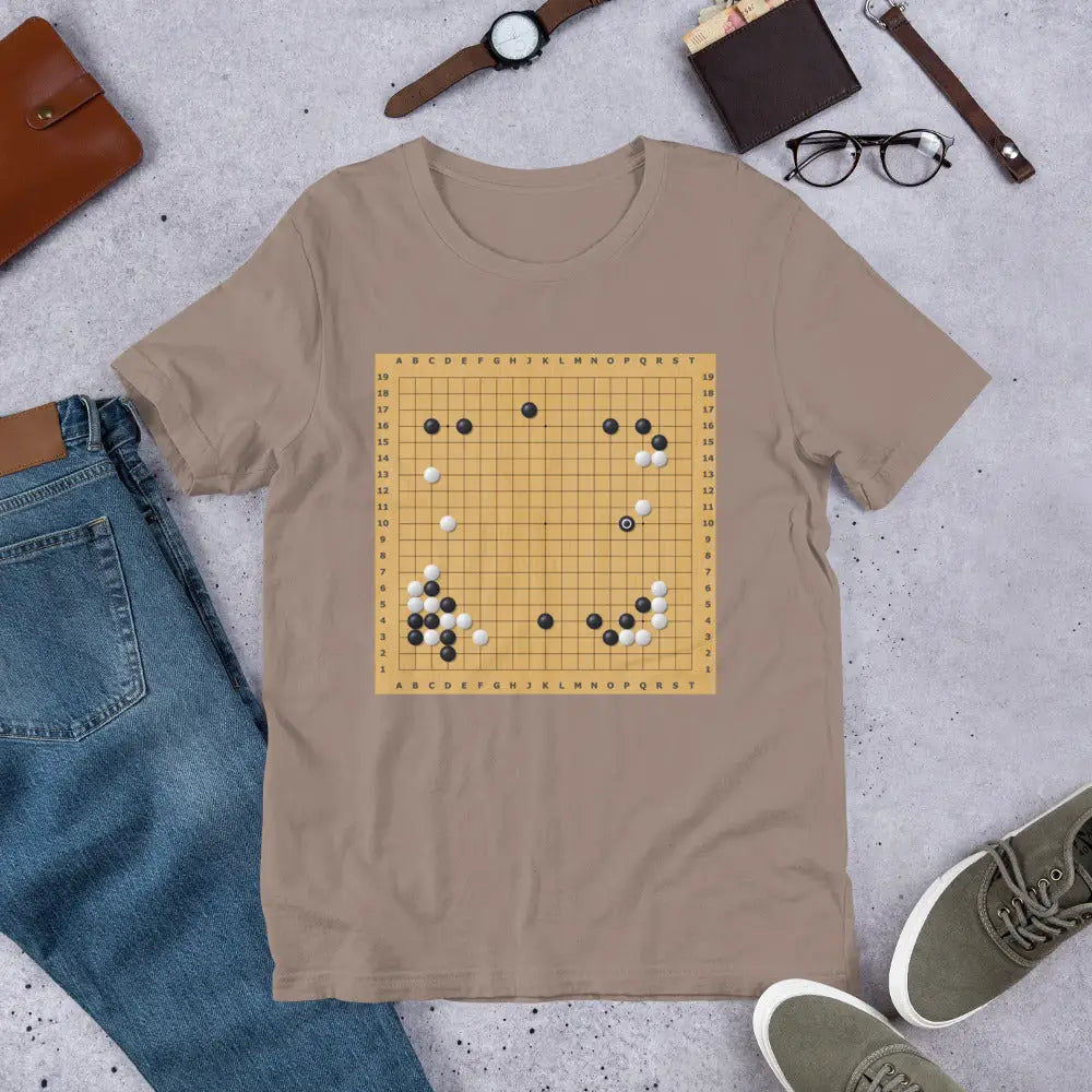 AlphaGo vs Lee Sedol Game 2 Move 37 T-Shirt (unisex)