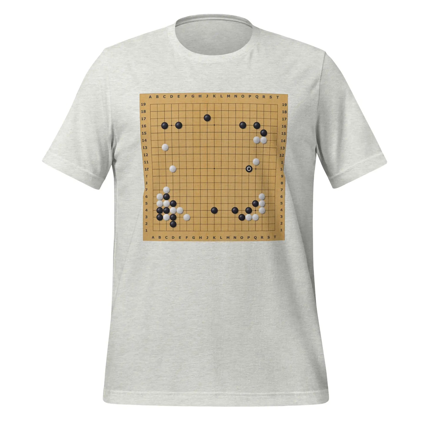 AlphaGo vs Lee Sedol Game 2 Move 37 T-Shirt (unisex) - Ash / M