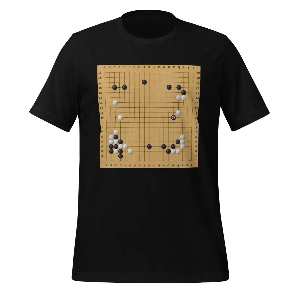 AlphaGo vs Lee Sedol Game 2 Move 37 T-Shirt (unisex) - Black / M