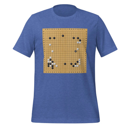 AlphaGo vs Lee Sedol Game 2 Move 37 T-Shirt (unisex) - Heather True Royal / M