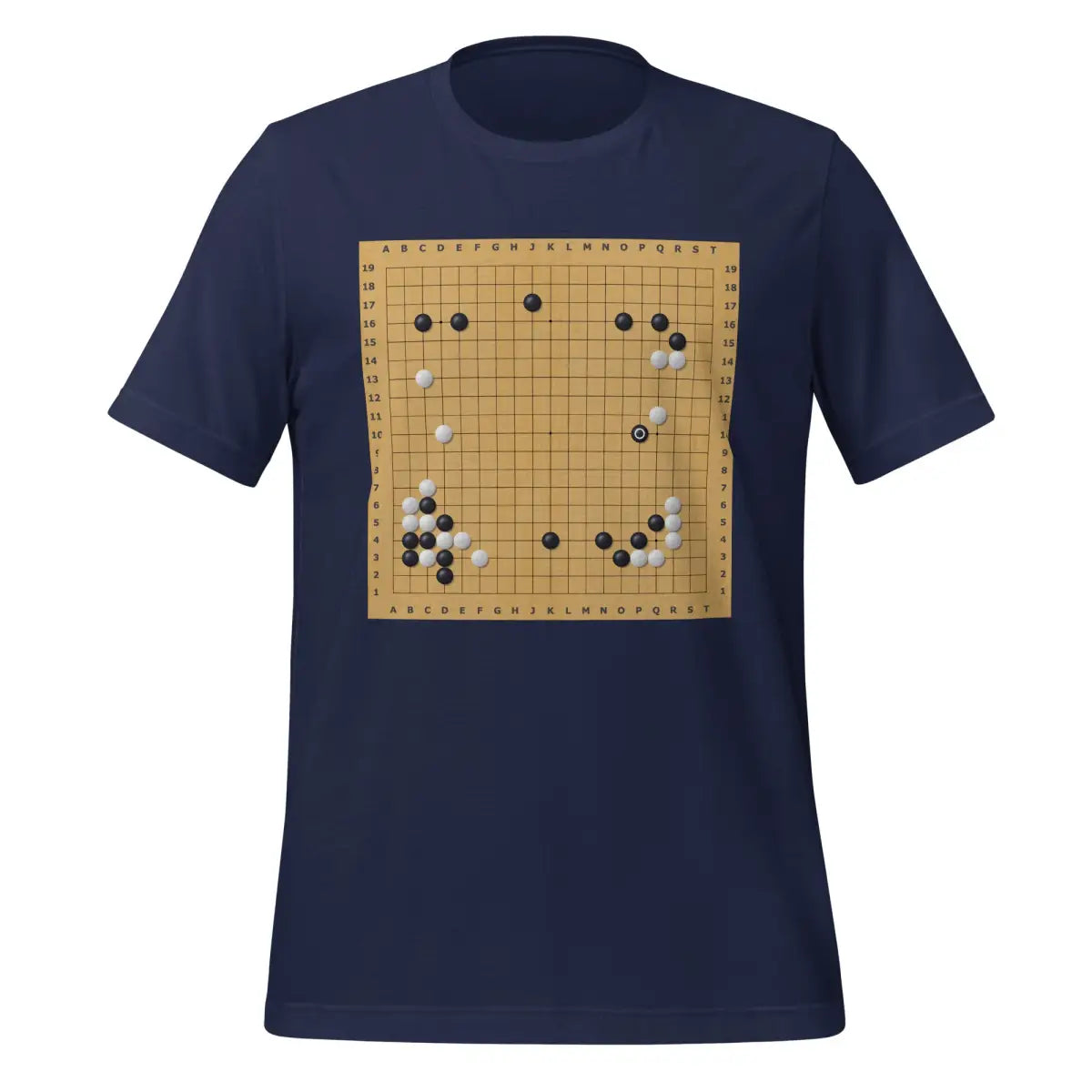 AlphaGo vs Lee Sedol Game 2 Move 37 T-Shirt (unisex) - Navy / M