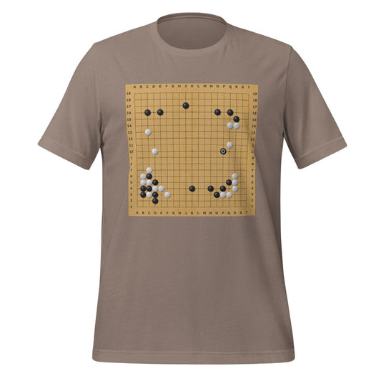 AlphaGo vs Lee Sedol Game 2 Move 37 T-Shirt (unisex) - Pebble - AI Store