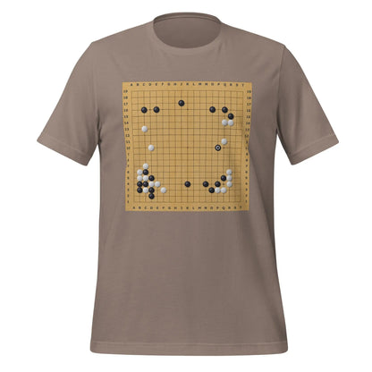 AlphaGo vs Lee Sedol Game 2 Move 37 T-Shirt (unisex) - Pebble / M