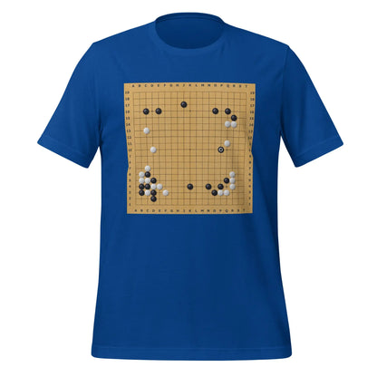 AlphaGo vs Lee Sedol Game 2 Move 37 T-Shirt (unisex) - True Royal / M