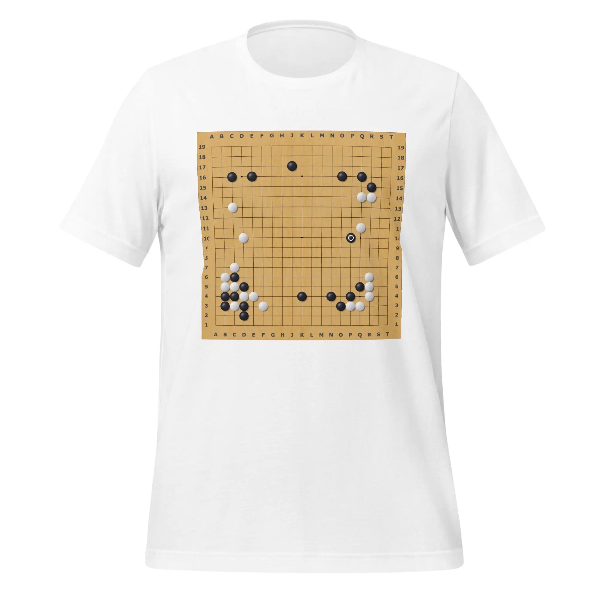 AlphaGo vs Lee Sedol Game 2 Move 37 T-Shirt (unisex) - White / M