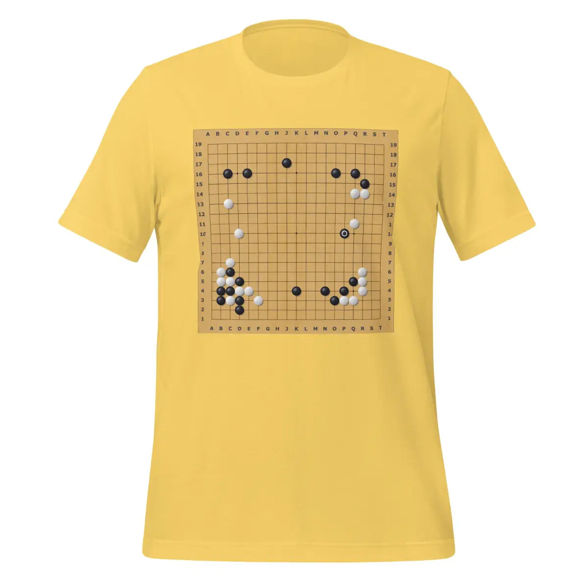 AlphaGo vs Lee Sedol Game 2 Move 37 T-Shirt (unisex) - Yellow / M